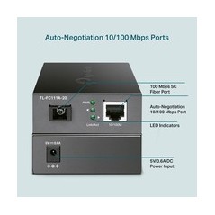 Buy TP-Link Omada Nek FC111A-20 Fiber Converter - Fast, Reliable & High-Performance Networking Solution!